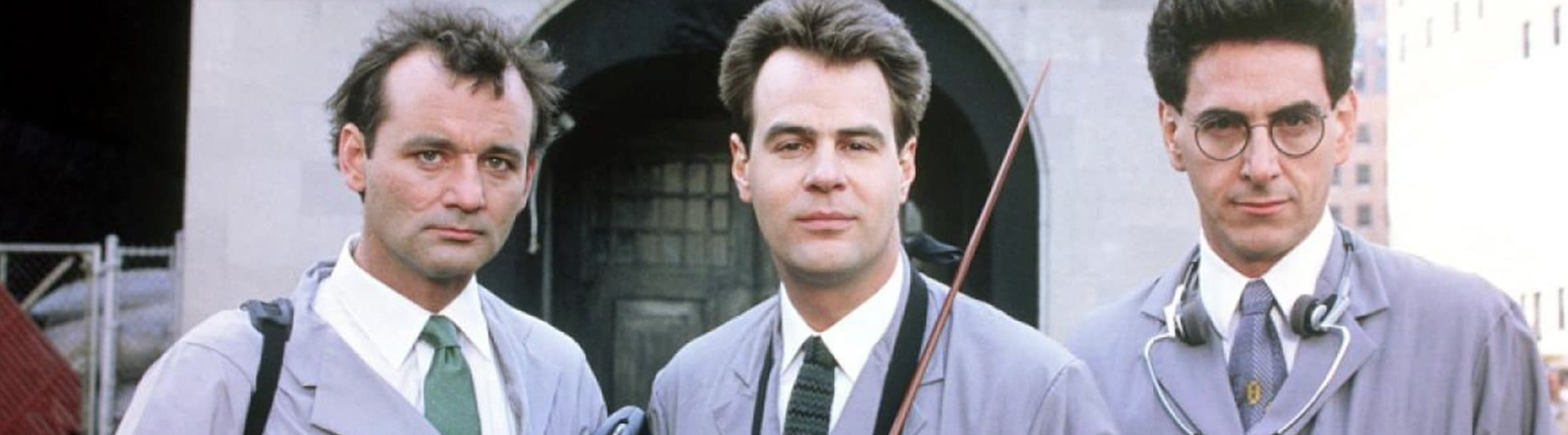 A picture of the Ghostbusters team